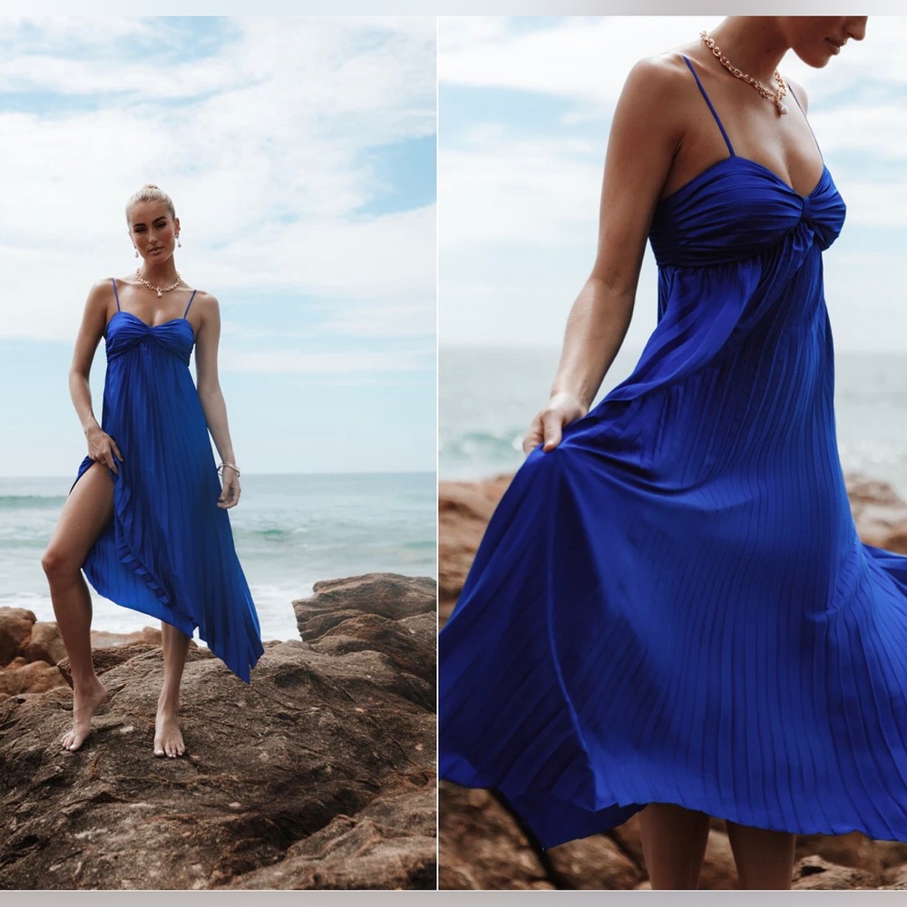 Royal Blue Vikki Dress from Petal & Pup
